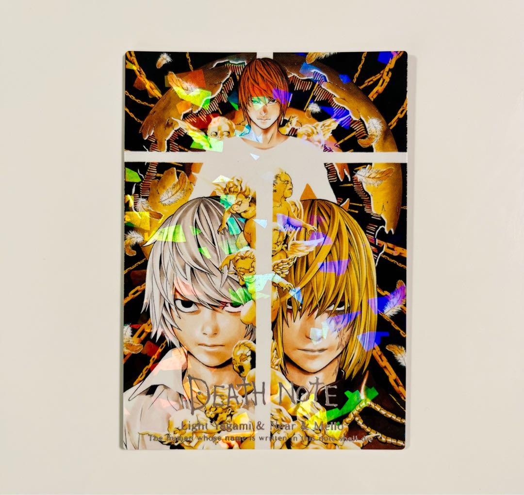 デスノート トレーディングカード 夜神月 ニア メロ パラレルレア