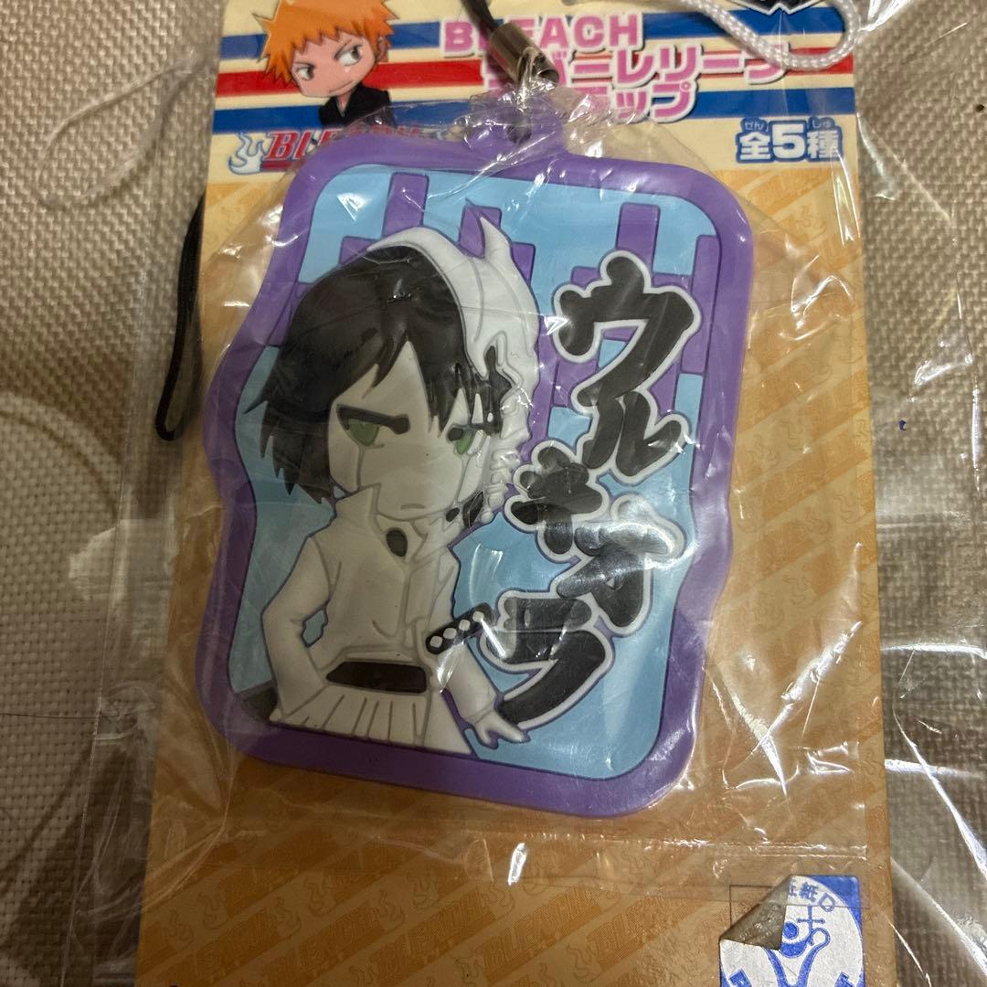 BLEACH ラバーレリーフ ストラップ ウルキオラ 希少品
