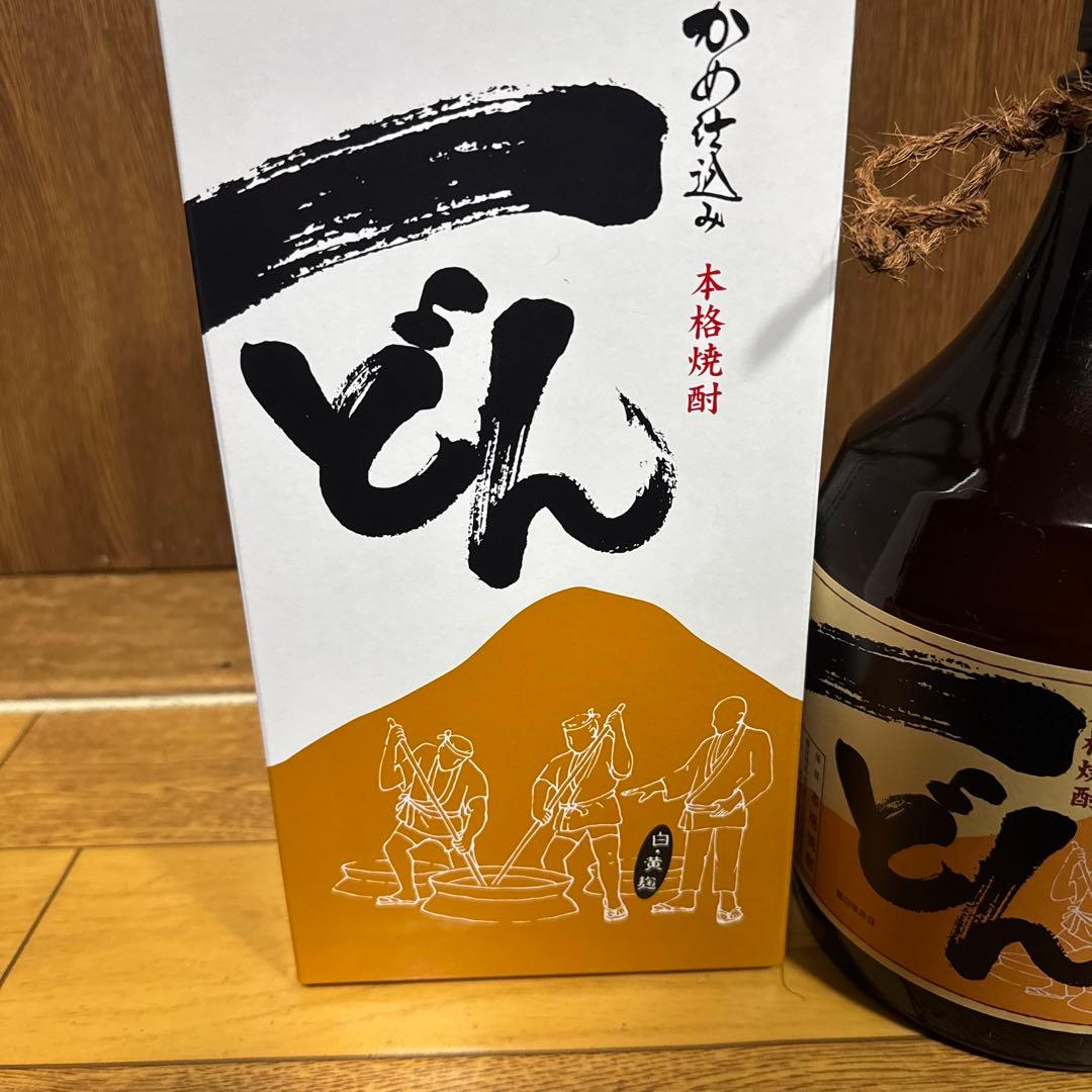 一どん 本格焼酎 1800ml かめ仕込み - メルカリ