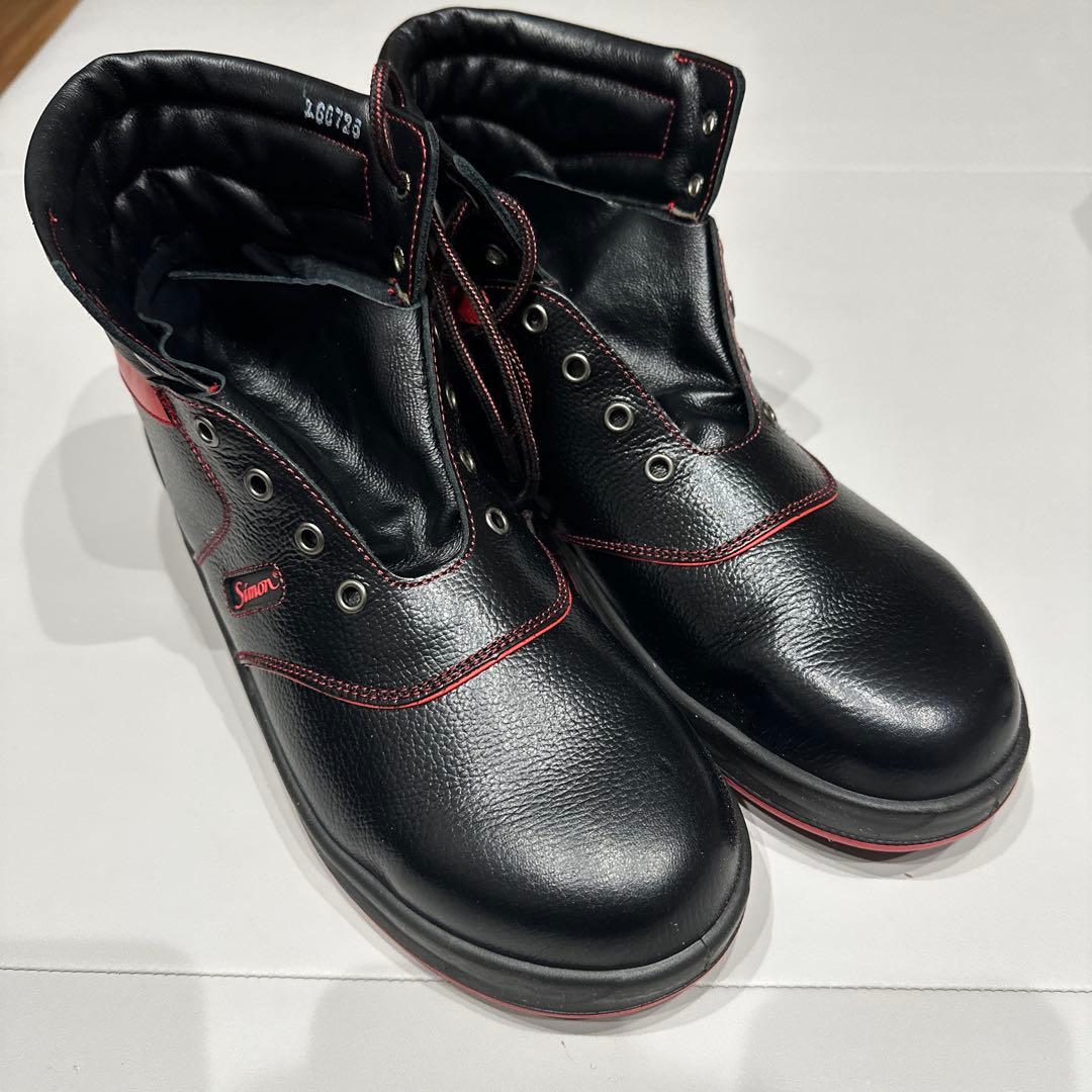 Simon SL22-R 安全靴 27.0cm 黒/赤