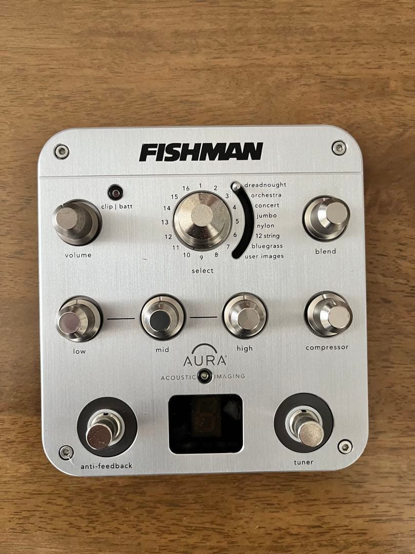 FISHMAN Aura Spectrum D I プリアンプ