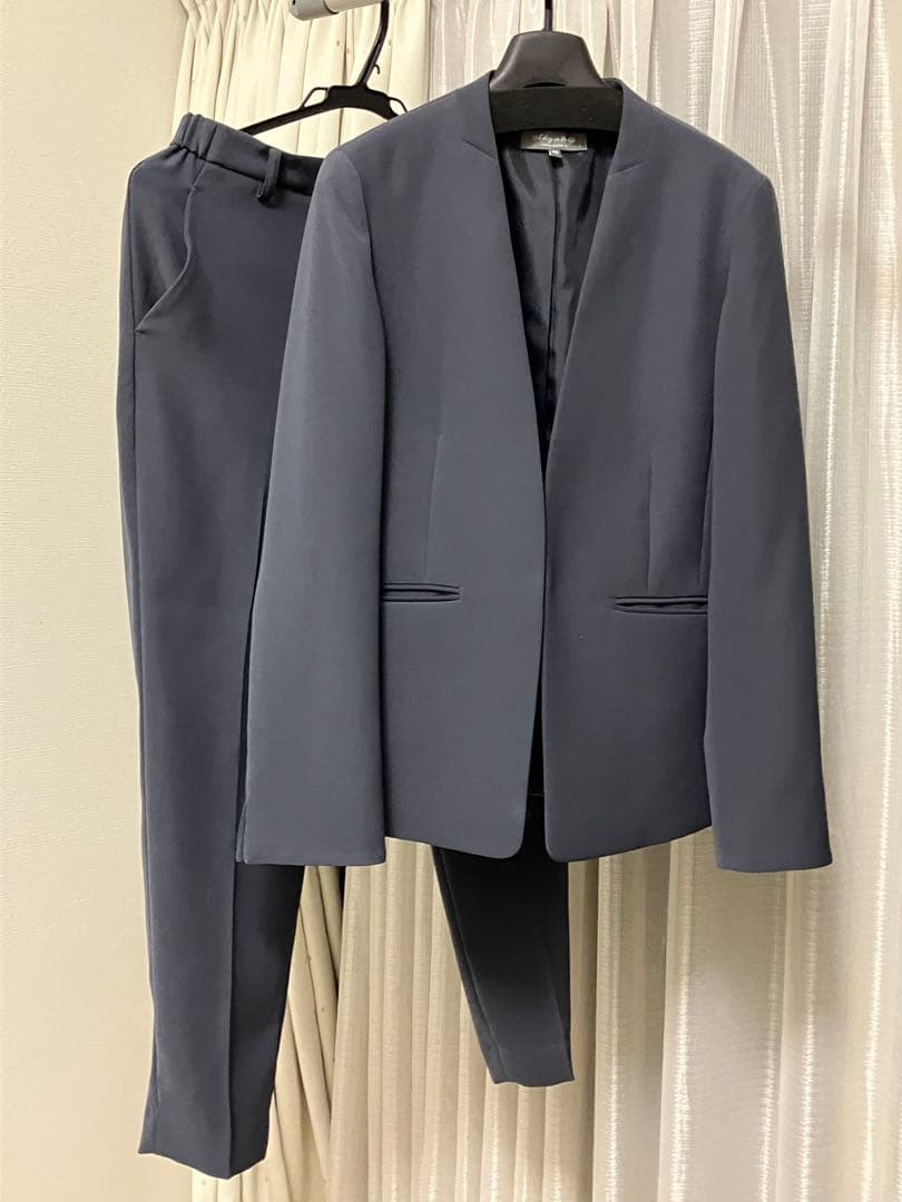 美品！ユナイテッドアローズ ダークグレー パンツスーツセット　Mサイズ