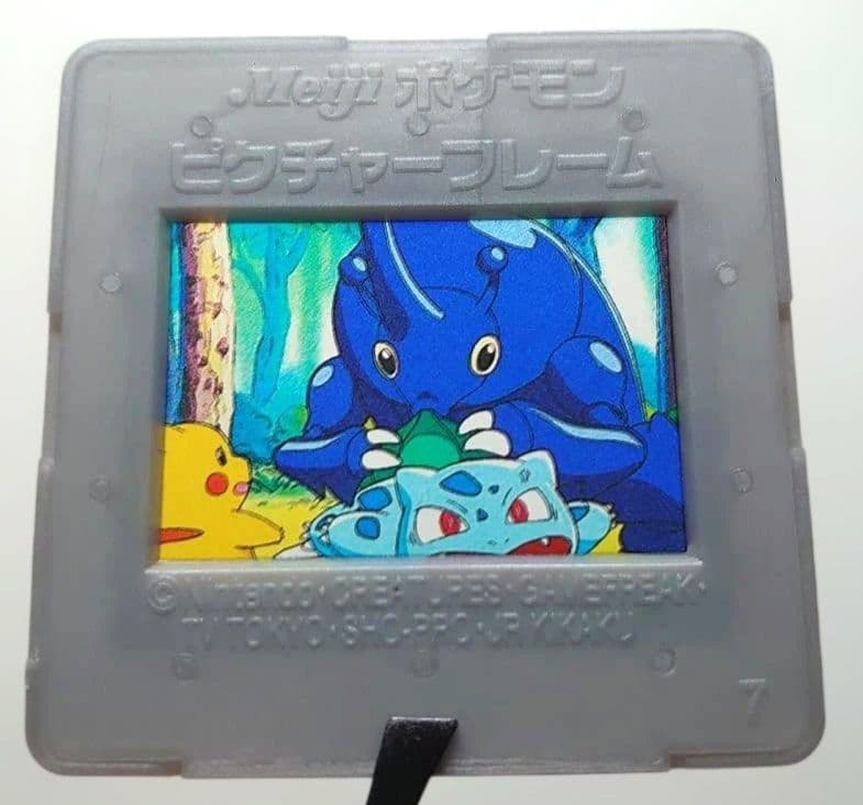 Meiji ポケモン ピクチャーフレーム　ヘラクロス　フシギダネ　ピカチュウ