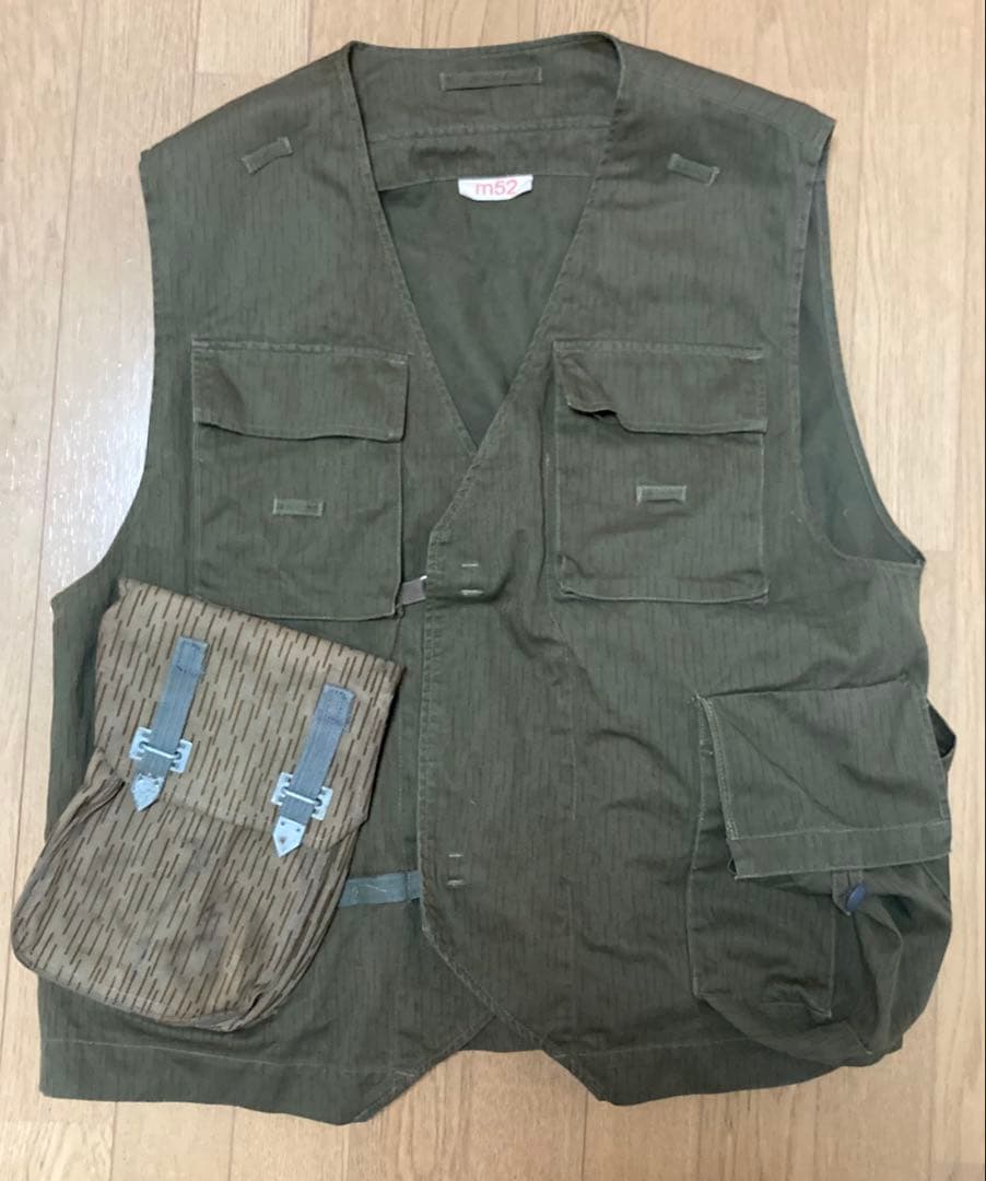 東ドイツ軍　NVA 空挺ベスト　レインドロップ　東独 DDR