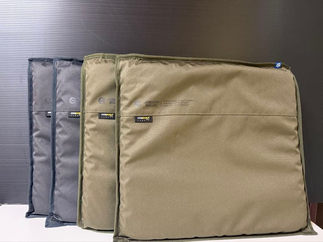 GORDON MILLER コーデュラ ジェルシートクッション4枚セット