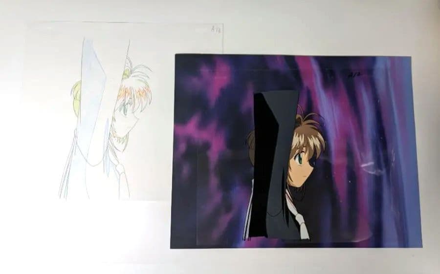 セル画 CCさくら カードキャプターさくら CCさくらの貴重なセル画をチラ見せです！ 今のアニメーションは