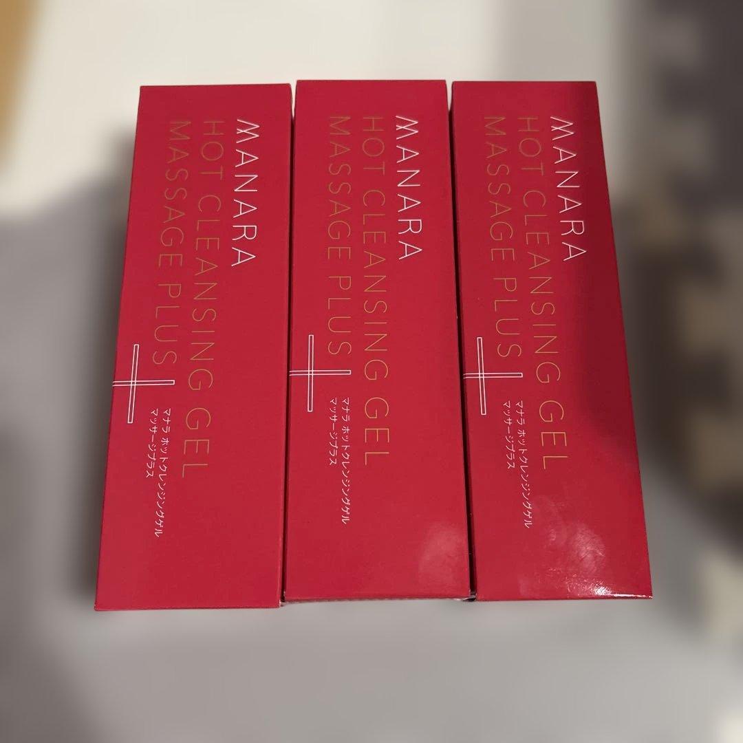 MANARA マナラ ホットクレンジングゲルマッサージプラス200g ３本セット