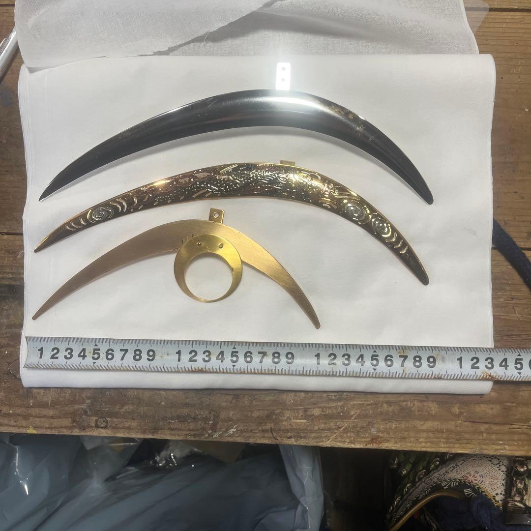 兜の前立て　3点セット 五月人形「吉祥日輪前立の兜」｜五月人形の通販 ふらここ