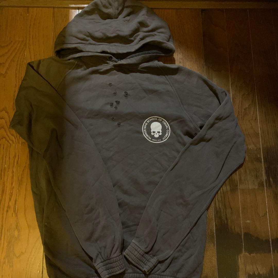 NAMBER(N)INE タイム期　散弾スカルパーカー　サイズ3