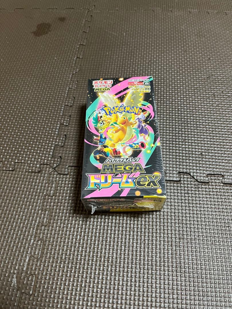 シュリンク付きポケモンカードMEGA ドリーム ex　1BOX