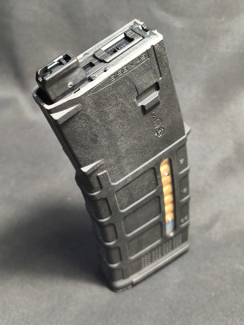 【ブルーガジェット】マルイ　エボルト用　PMAG実物加工マガジン　窓有り