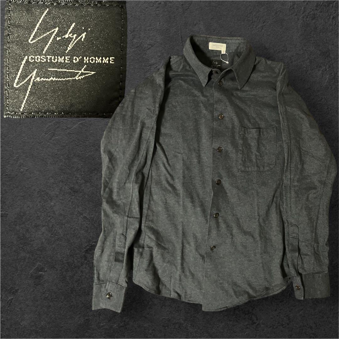 YohjiYamamoto コスチュームドオム ラグラン　コットンシャツ