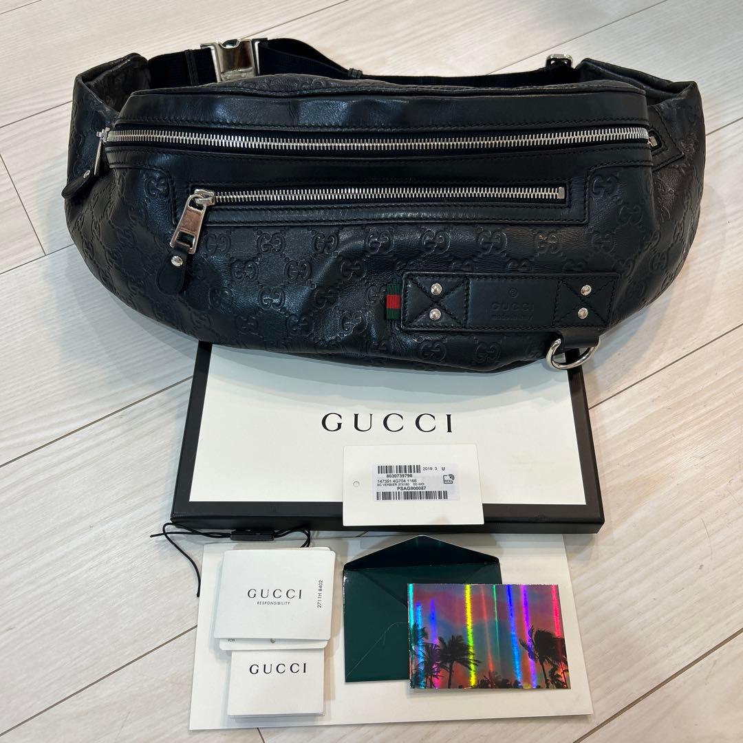 ⭐︎美品⭐︎グッチ ウエストバッグ GG シマ シェリーライン レザー ブラック 楽天市場】【バッグ】GUCCI グッチ GG ロゴ シェリーライン ボディ