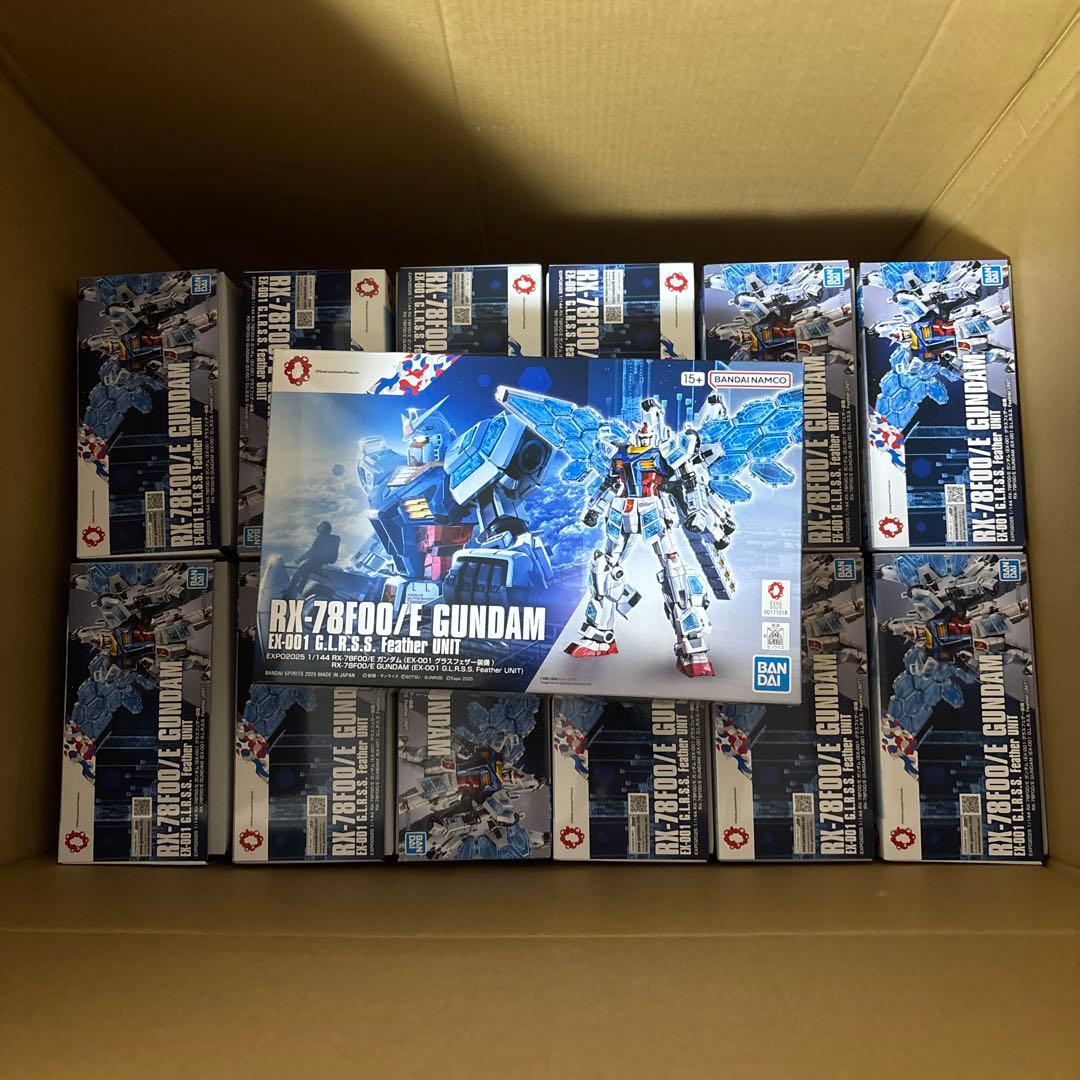 EXPO2025 1/144 RX-78F00/E ガンダム グラスフェザー装備