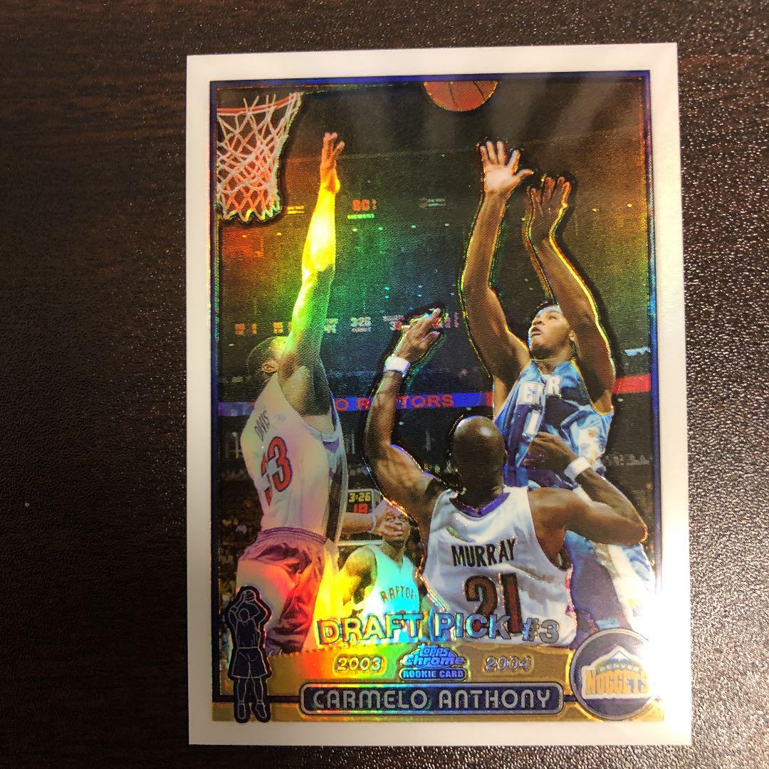 NBAカード　Carmelo Anthony rc refractor