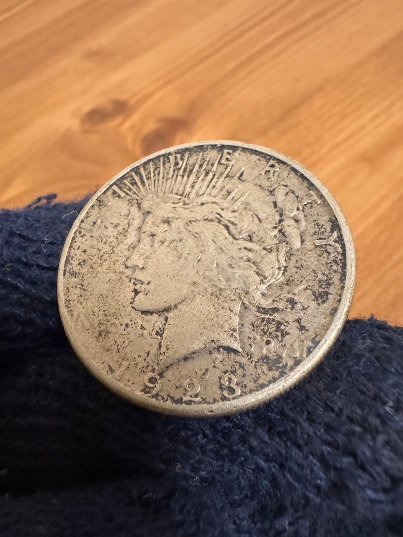★本物保証　アメリカピースダラー　1923年