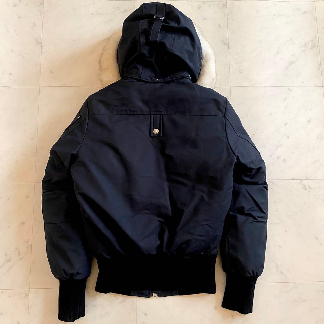 ムースナックルズ ダウン デビーボンバー サイズSフォックスファー