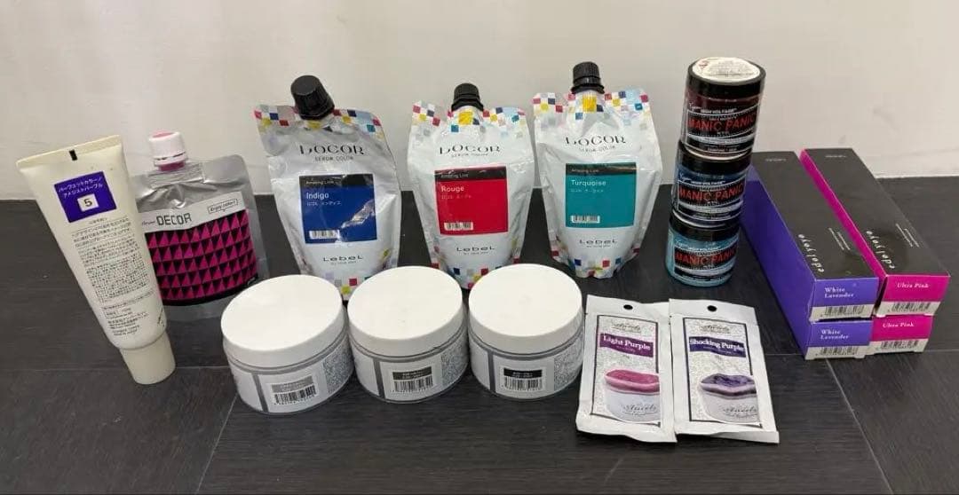 カラーバターやヘアマニキュア まとめ売りセット