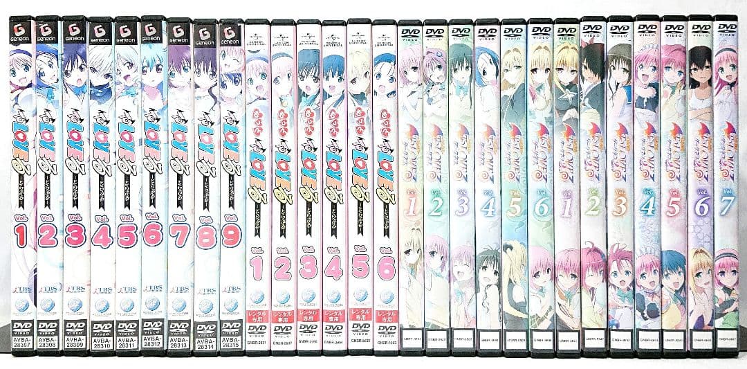 To LOVEる/とらぶる/ダークネス【1期～4期】　 DVD 全28巻 セット