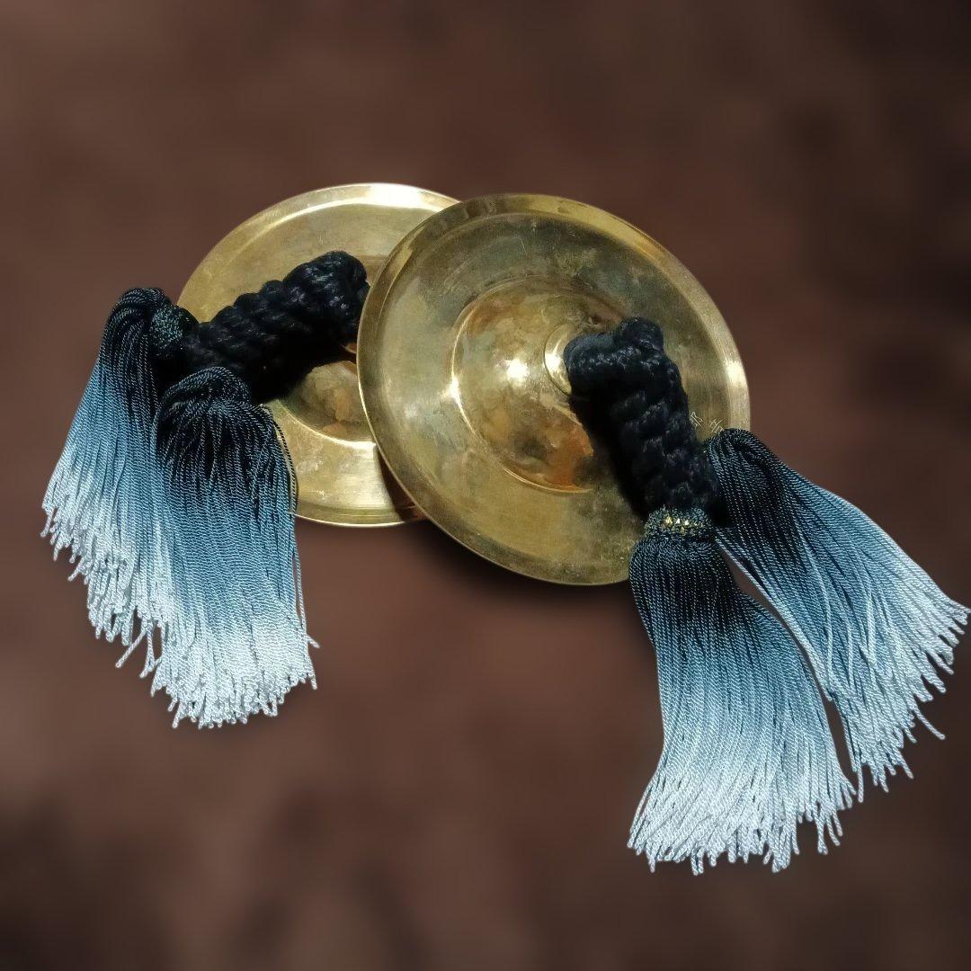 ねぶた祭り手振り鉦真鍮製 b17d60f25cd575036618ed0ef55df3