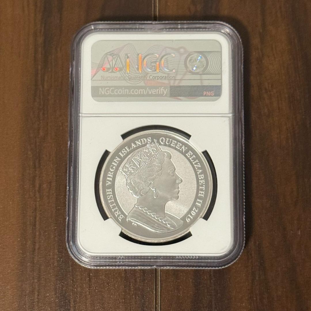 大人気 ウナ＆ライオン 2019 銀貨 NGC PF69 - メルカリ