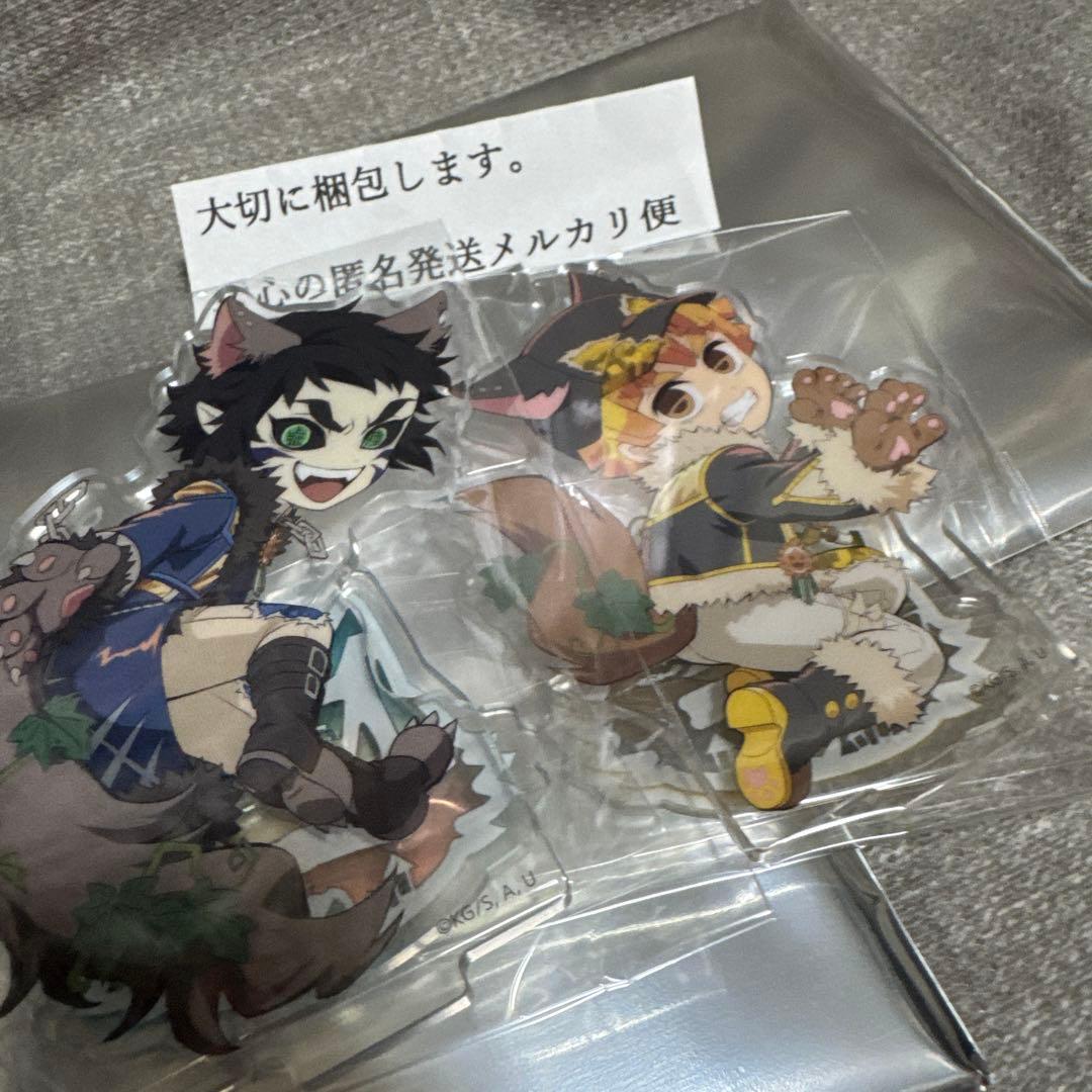 鬼滅の刃☆雷の兄弟 獪岳&我妻善逸ufotable ハロウィン2025 アクスタ