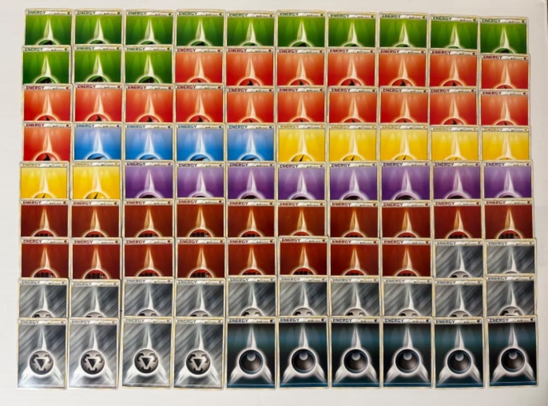 LEGEND　基本エネルギー　まとめ売り　セット　草炎水雷超闘鋼悪　レジェンド