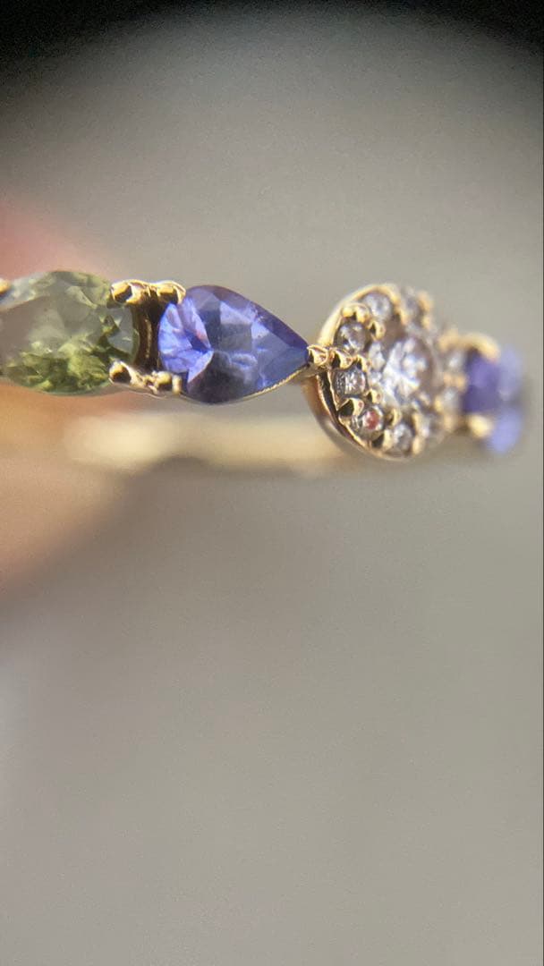 パーセルジュエリー リング サンクルール K10 - メルカリ