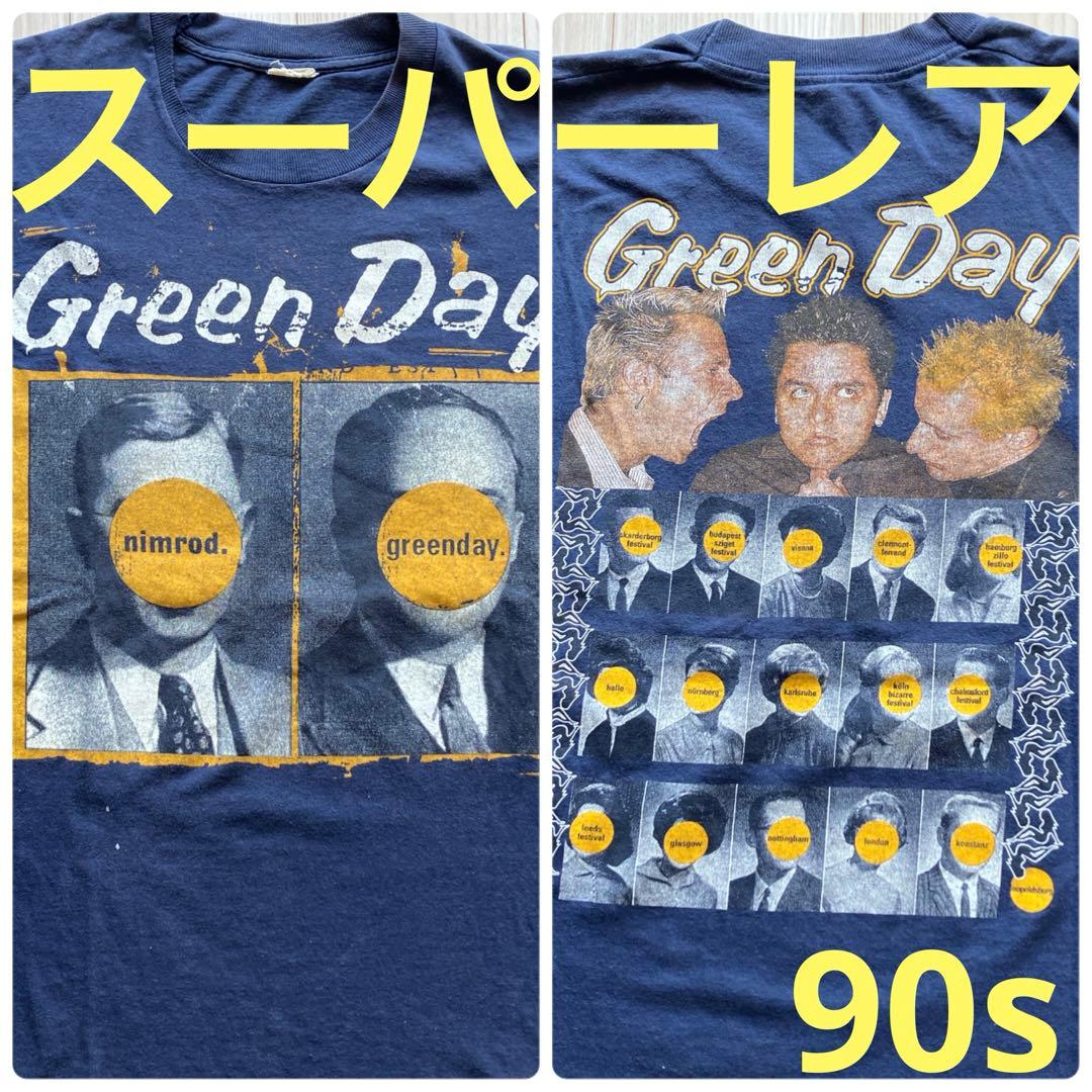 644 超絶レア　グリーンデイ Green Day 90年代ヴィンテージTシャツ 楽天市場】90S GREEN DAY バンドTシャツ ヴィンテージ ブラック 黒