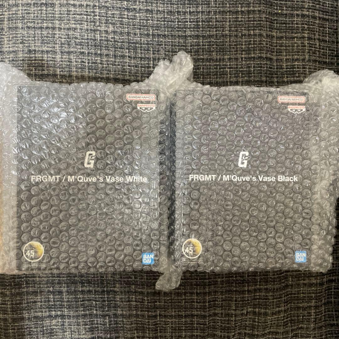 FRGMT M'Quve's Vase BlackWhiteマクベの壺最終値下げ 抽選販売】FRGMT M'Quve's Vase Black | 機動戦士ガンダム インテリア