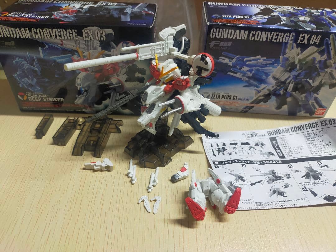 ロボット GUNDAM CONVERGE EX 03 EX 04 ZETA PLUS