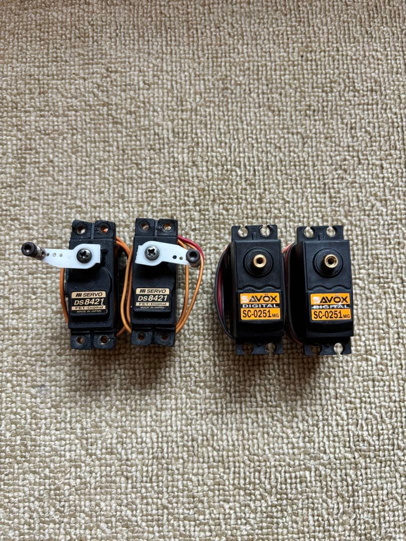中古サーボ JR DS8421×2 SAVOX sc-0251×2 - メルカリ
