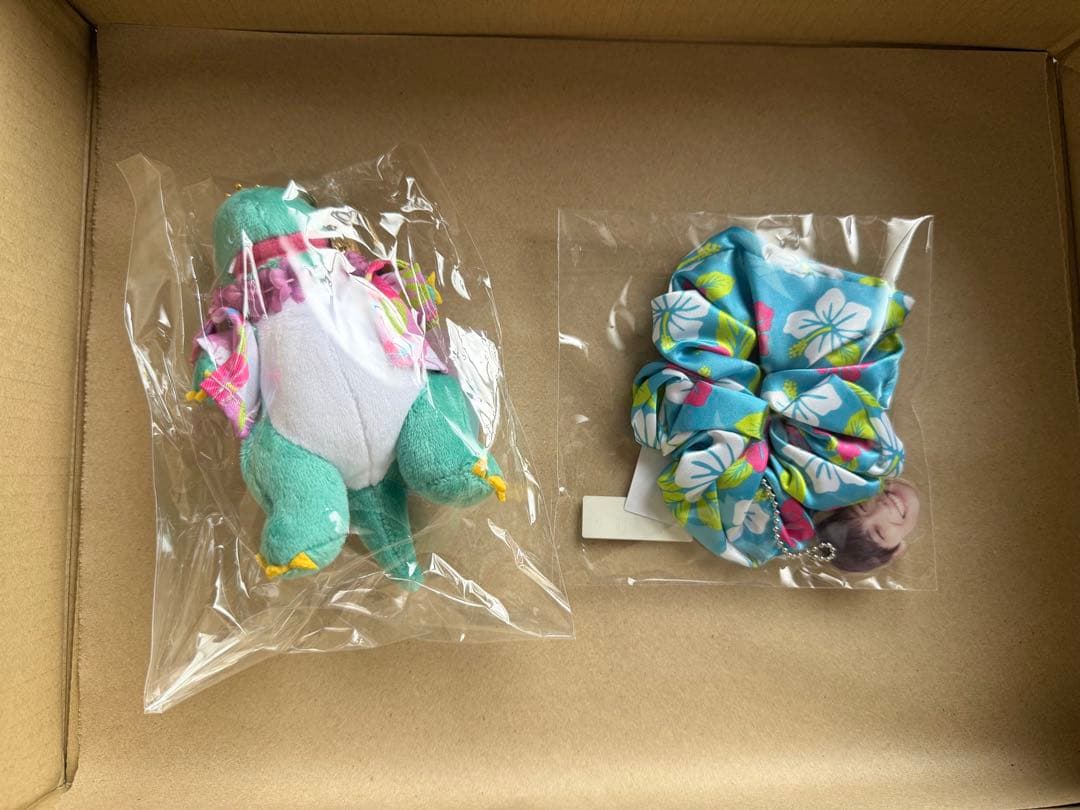 アロハ 生誕グッズ ぬいぐるみ シュシュ