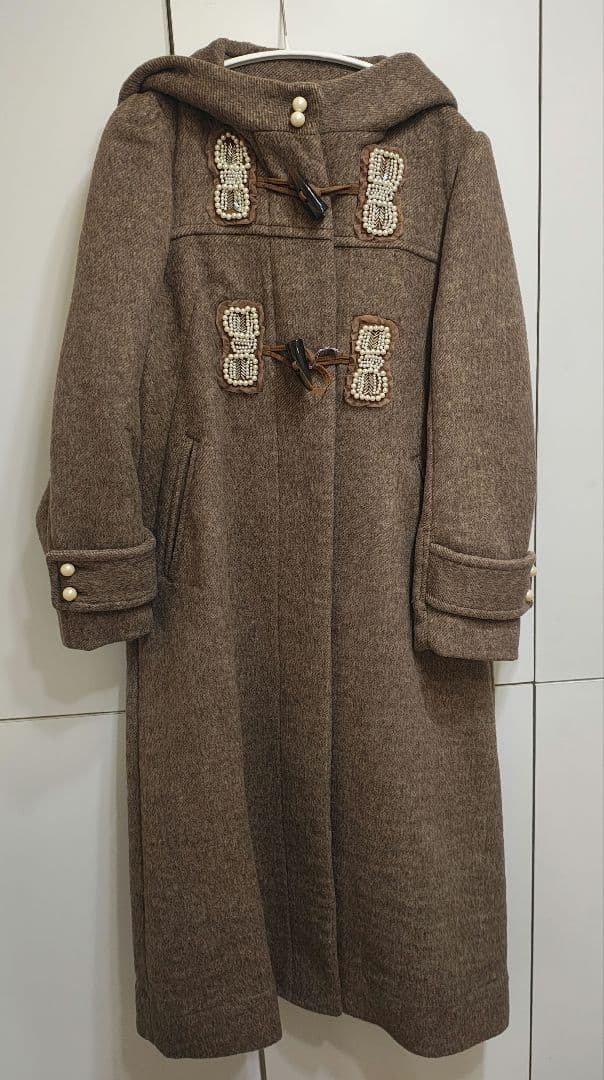 【最終値下】フランシュリッペ リボンゴージャスロングダッフルコート Mサイズ