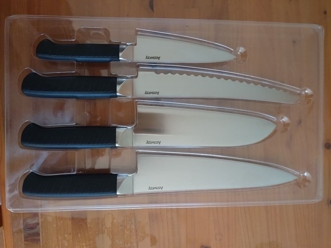 Amwayステンレス製包丁4本セット 2026年最新】アムウェイ 包丁の人気アイテム - メルカリ