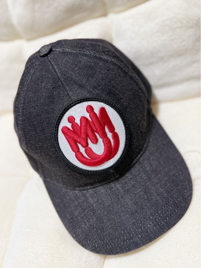 miumiu ミュウミュウ ロゴワッペン ベースボールキャップ