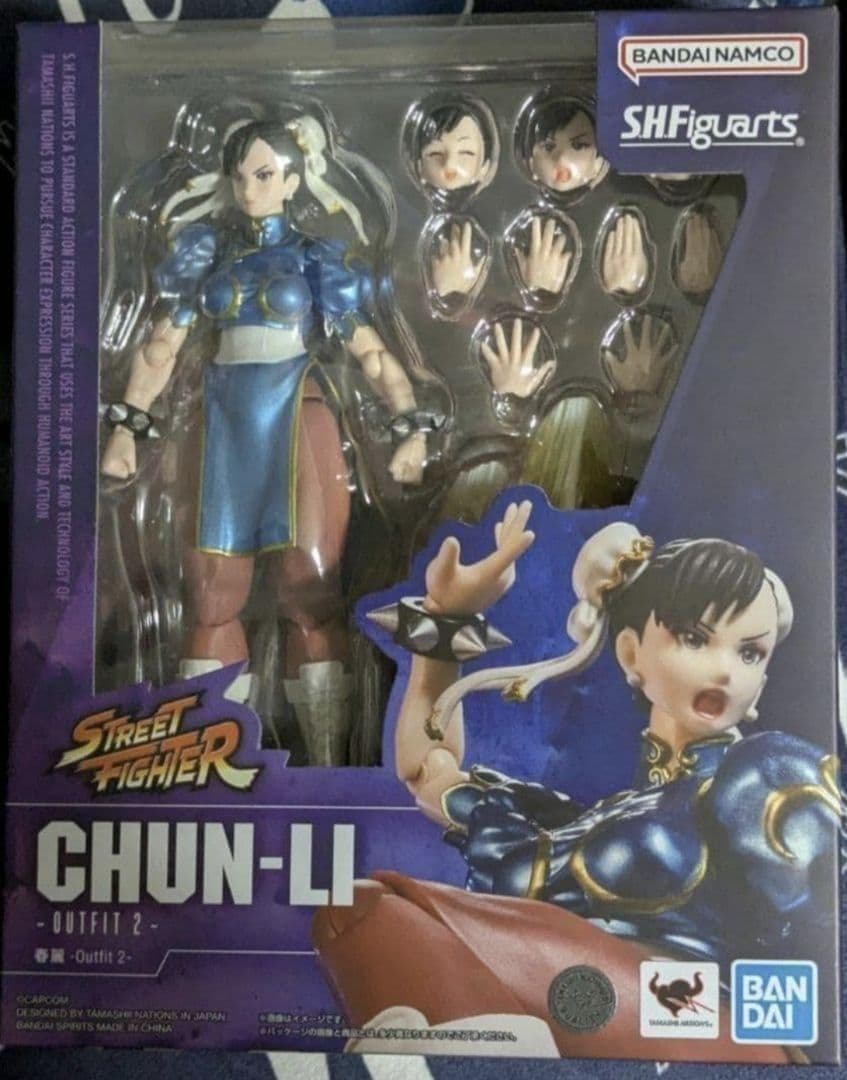未使用 s.h.figuarts 春麗　OUTFIT2 ストリートファイター