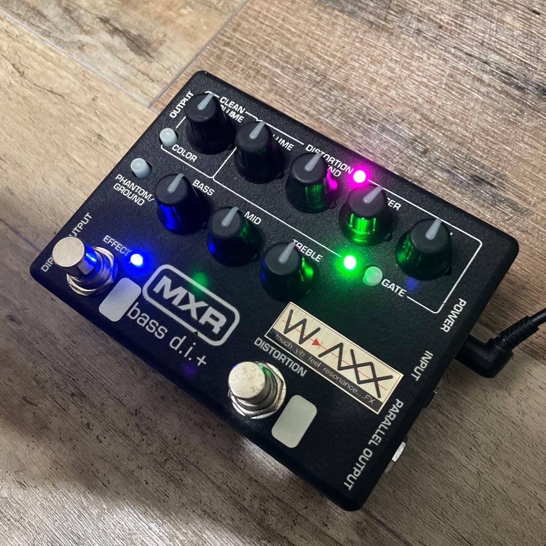 ギター MXR M-80 bass d.i. + WAXX mod.