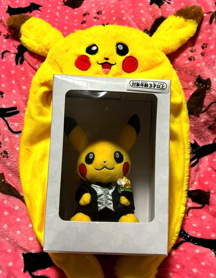 激レア　BIGピカチュウ　ぬいぐるみ　被り物2個セット⭐︎