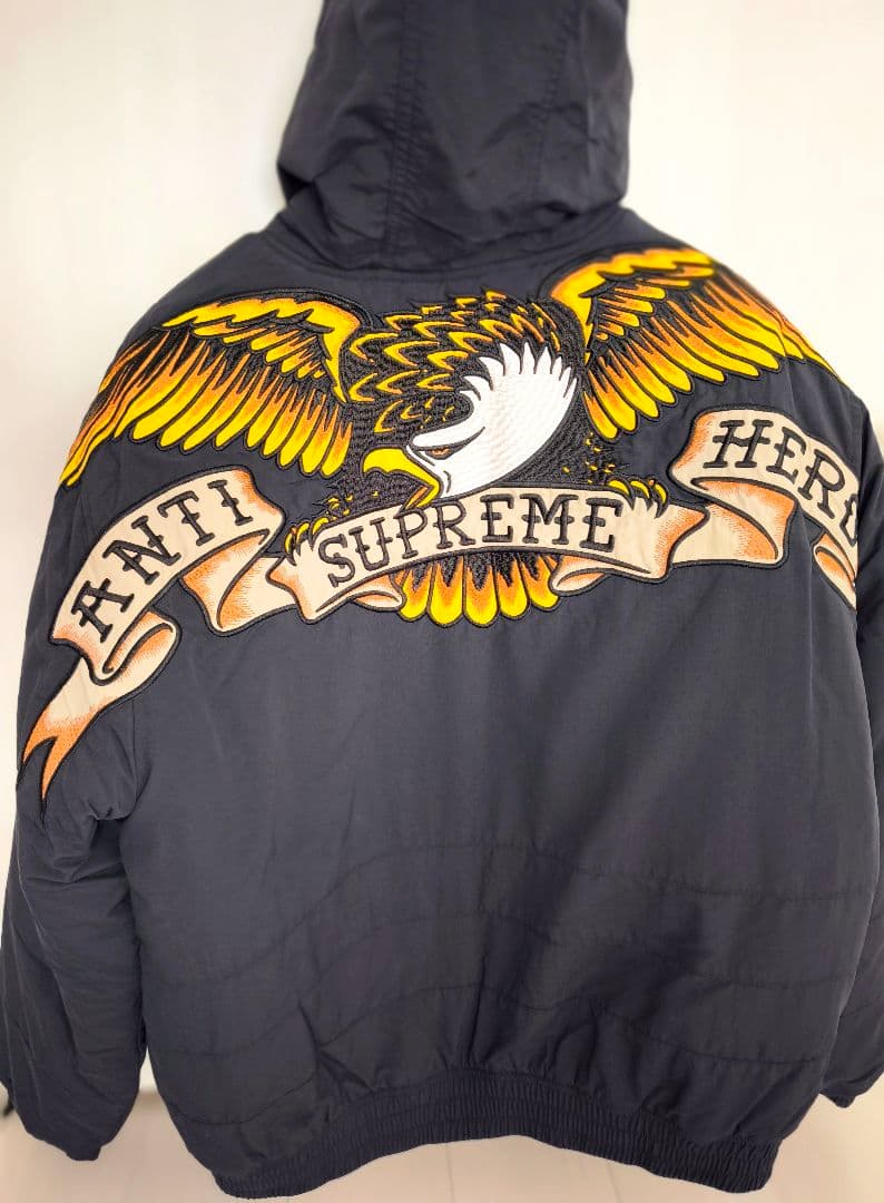 ジャケット・アウター Supreme x ANTIHERO Stadium Jacket Black