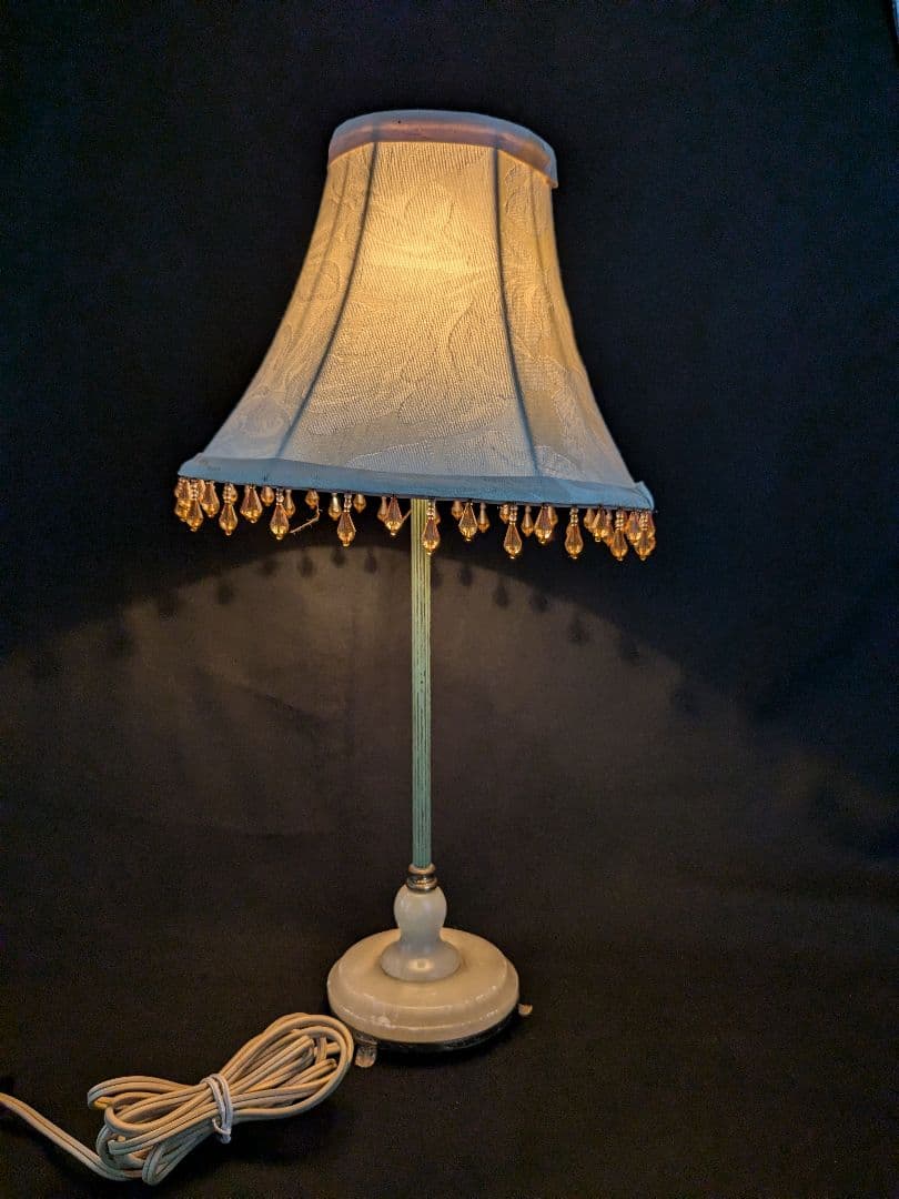 USAアンティーク　テーブルランプ 　ホワイトシェード