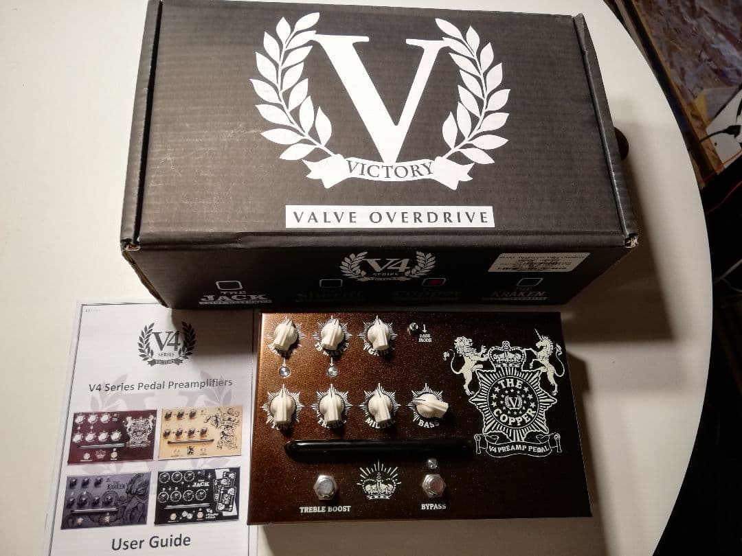 Victory Amps V4 The Copper Preamp　美品　中古品 Victory Amps V4 The Copper Valve Overdrive/Preamp | Reverb