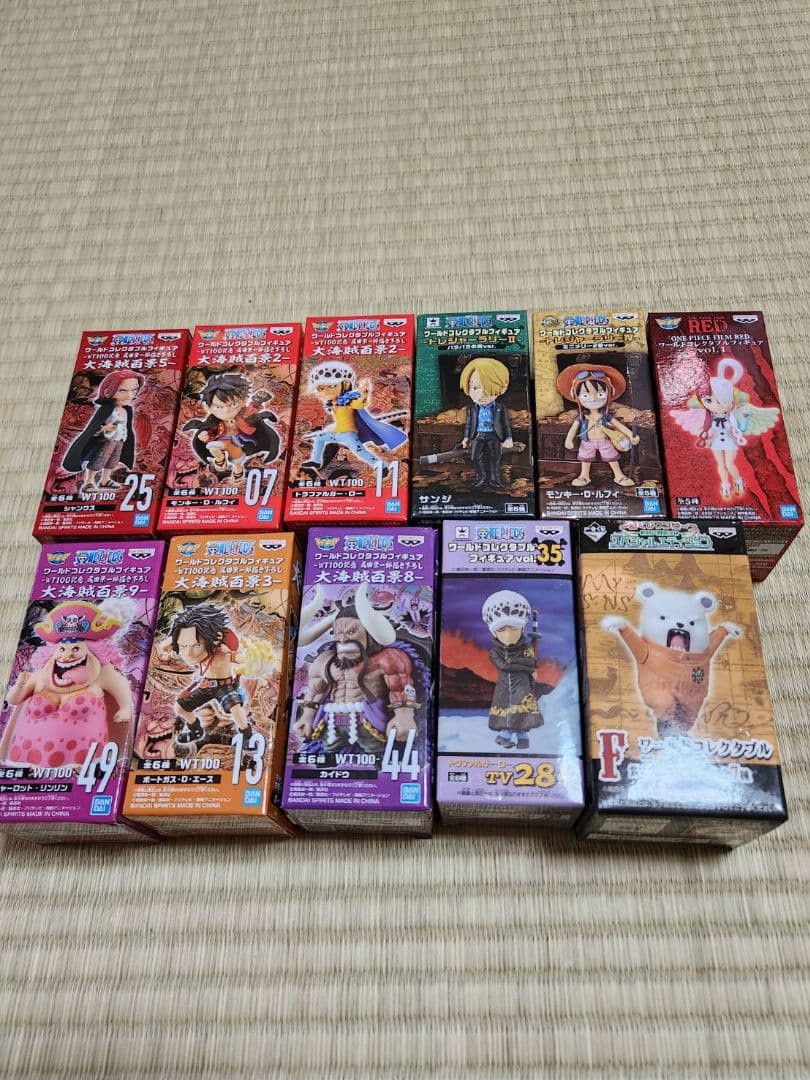 ワンピース ワールドコレクタブルフィギュア まとめ売り ワーコレ