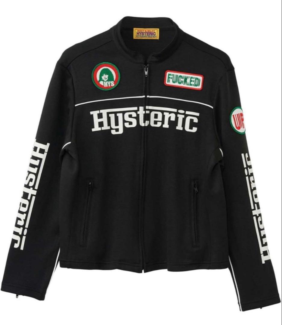 HYSTERIC GLAMOUR レーシングジャケット　ブラック