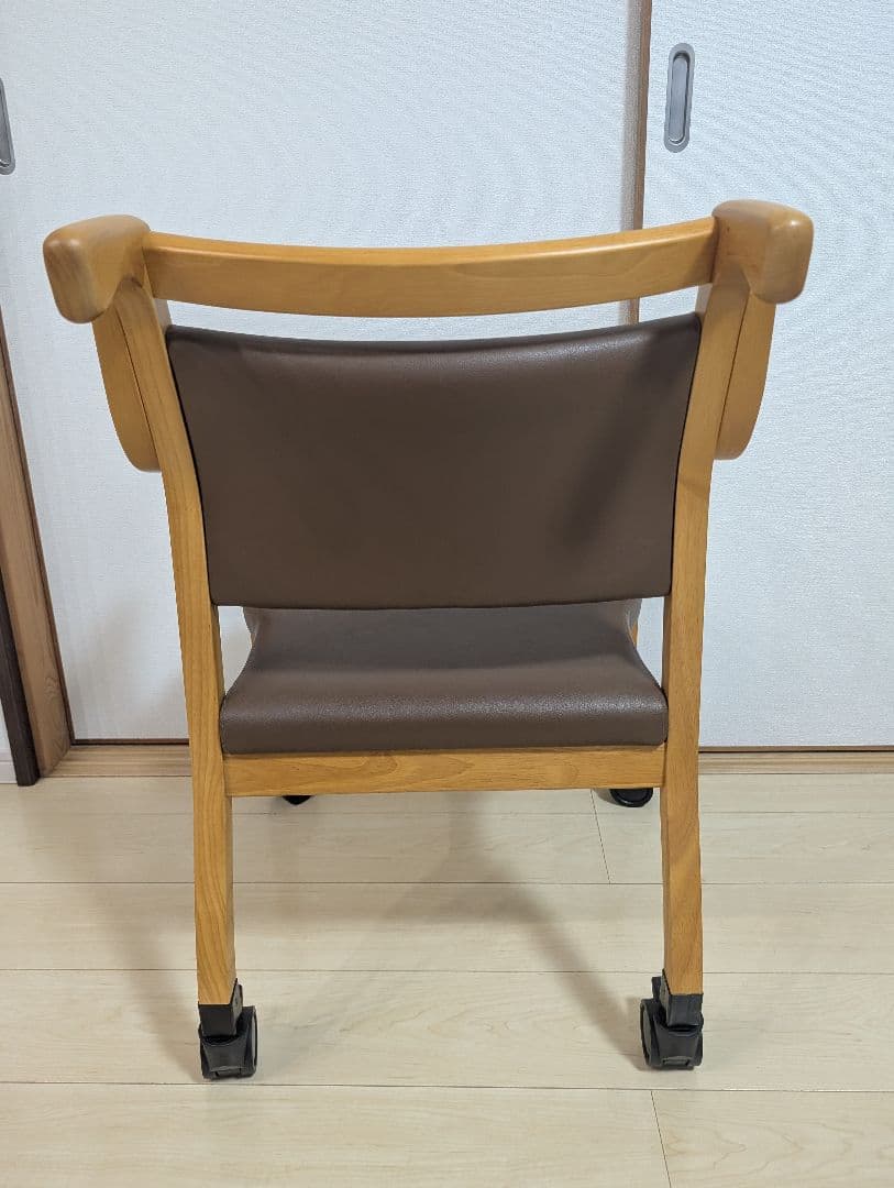 美品 貞苅椅子製作所 介護チェア Care-118-AC キャスター付 - メルカリ