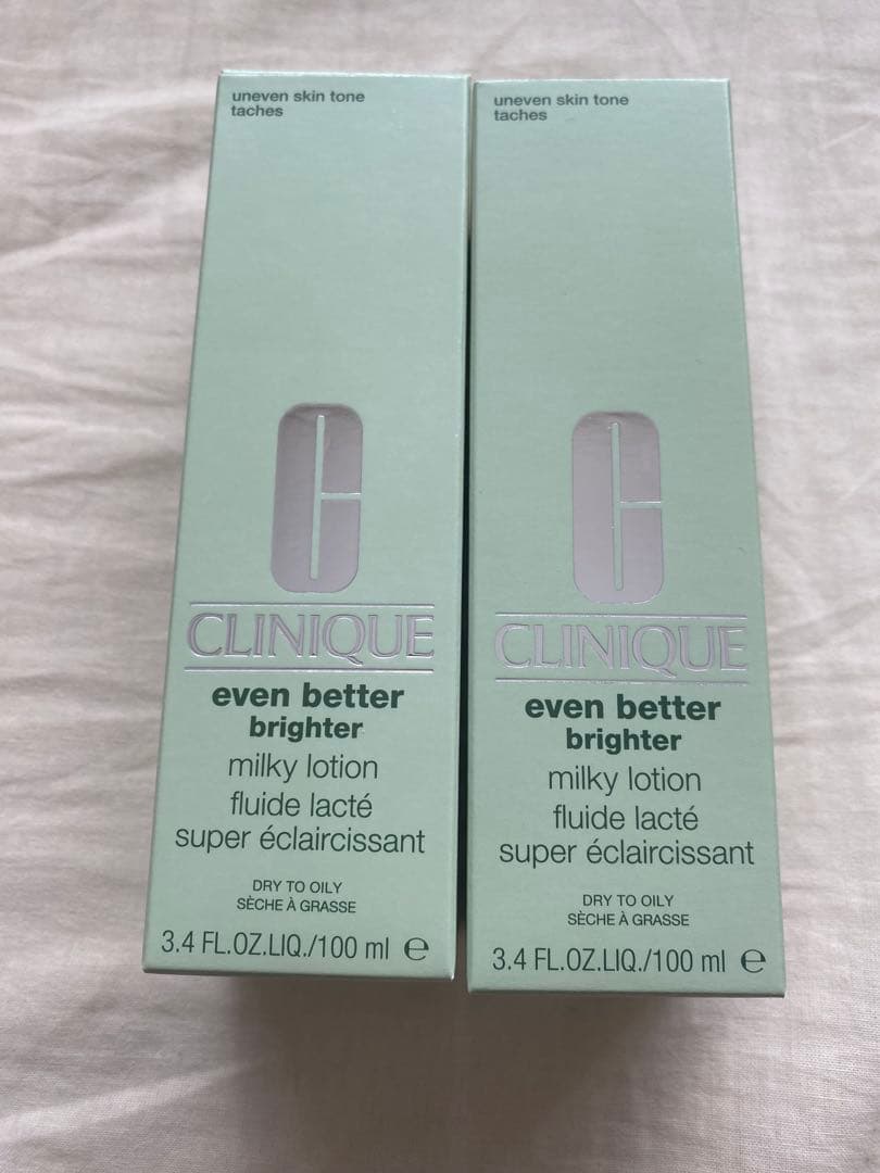 CLINIQUE イーブンベターブライターミルキーローション 100ml
