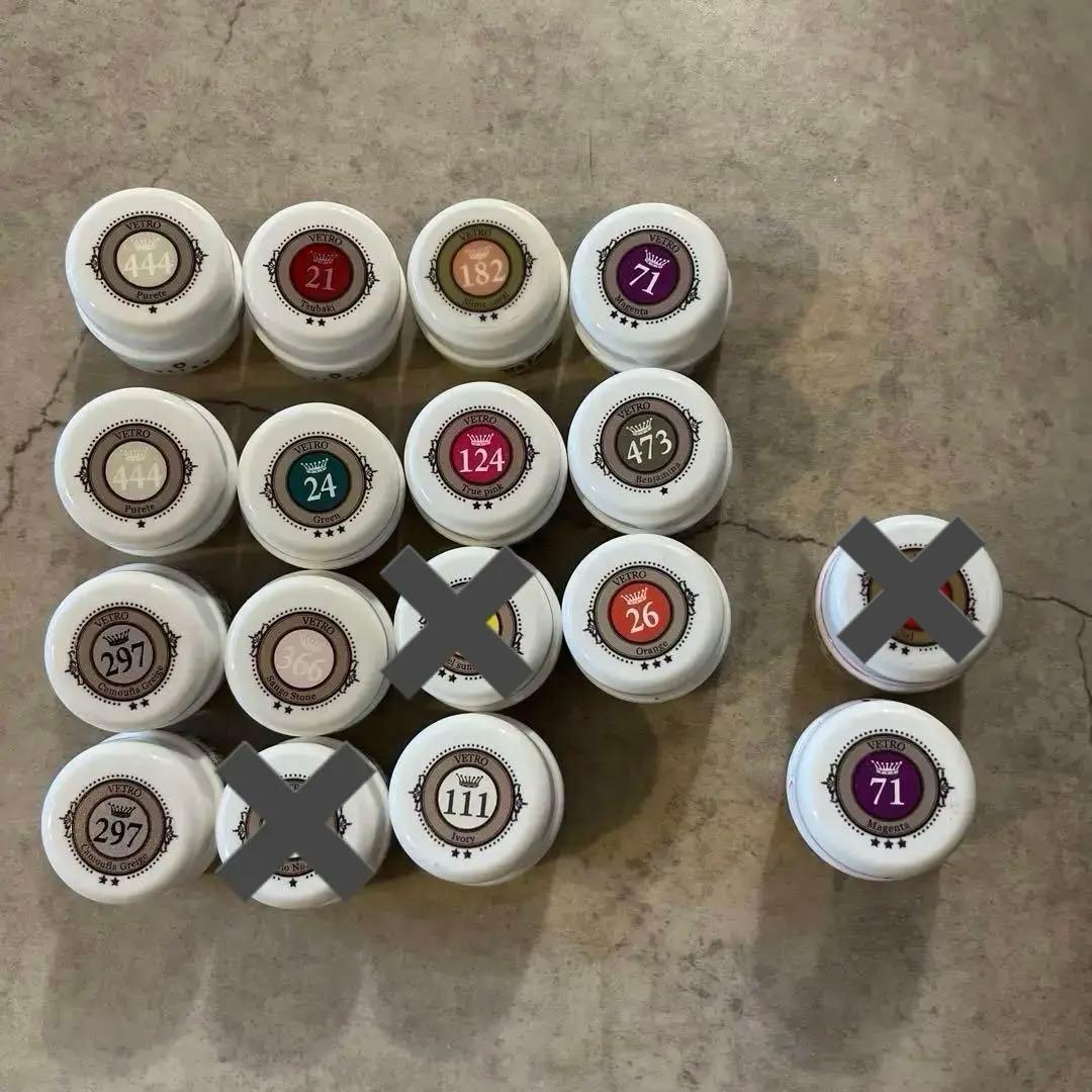 VETRO ベトロ　カラージェル　14個