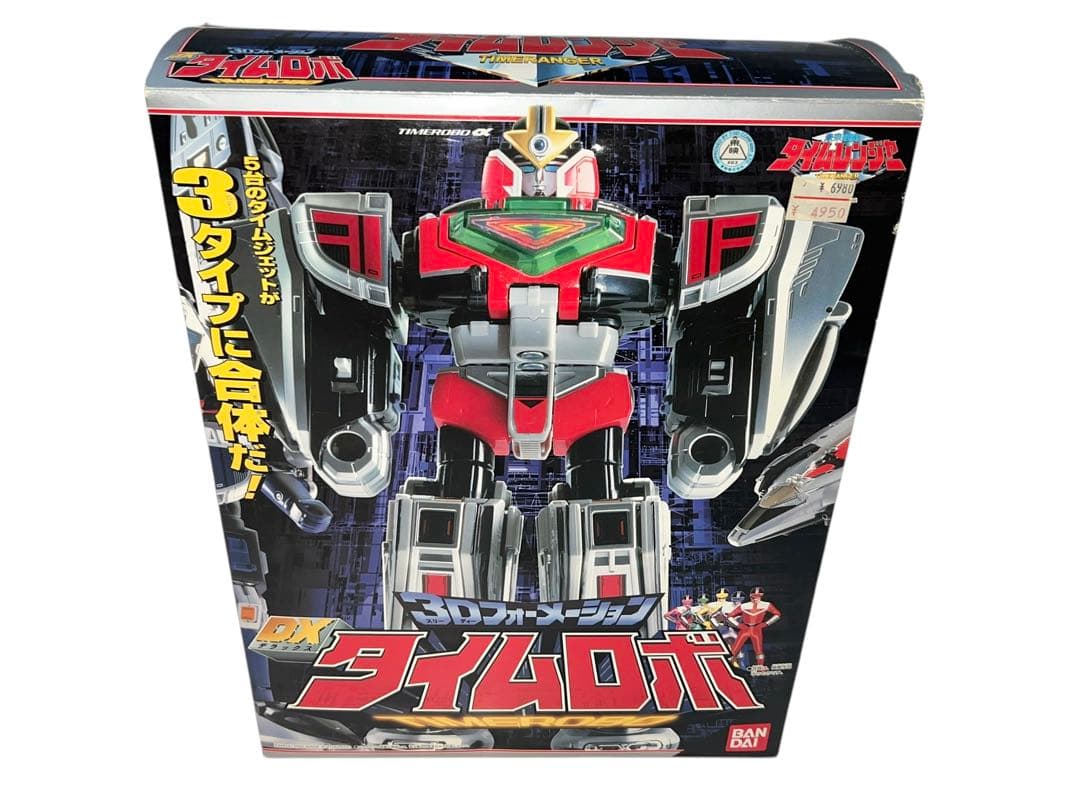 美品　3Dフォーメーション DXタイムロボ 未来戦隊タイムレンジャー 未来戦隊タイムレンジャー 3Dフォーメーション DXタイムロボ