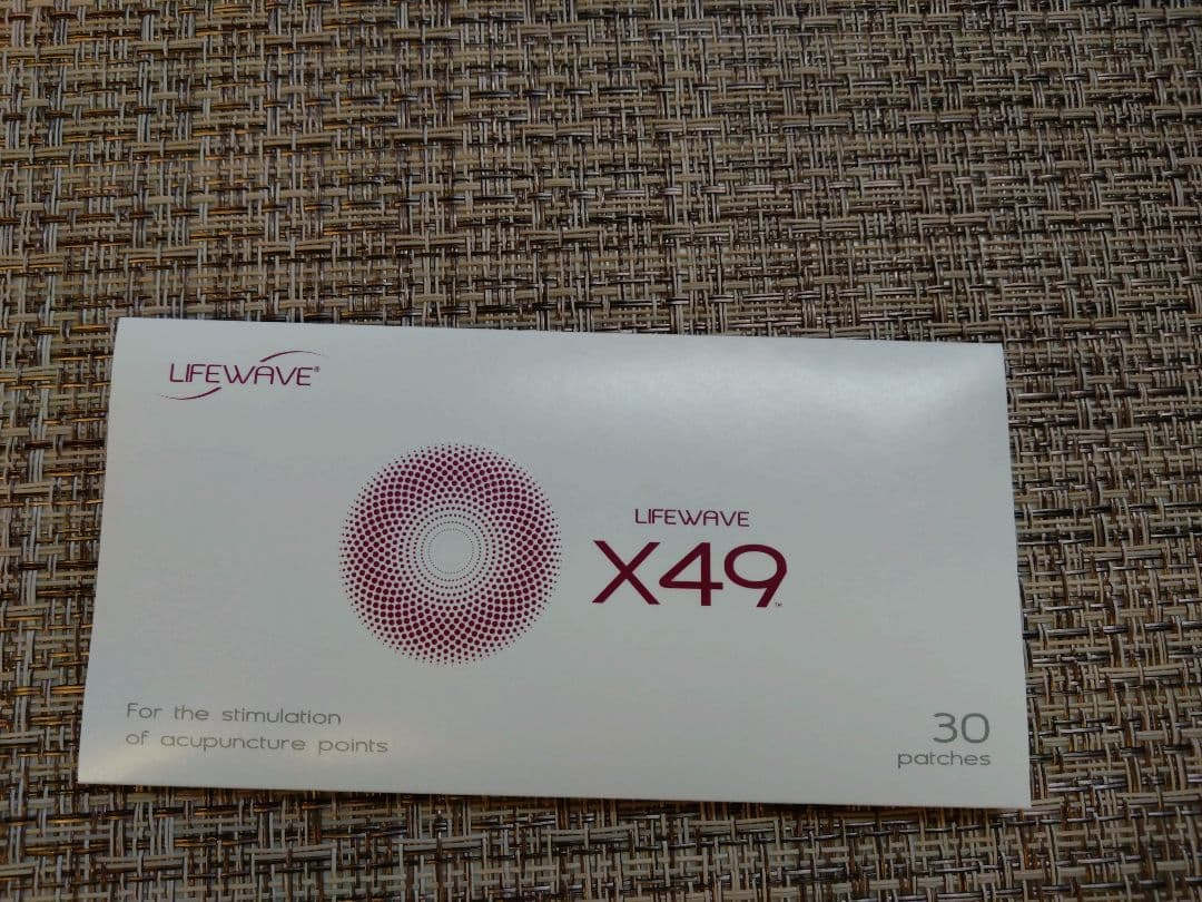 Lifewave X49 パッチ 30枚入り エックスフォーティナイン ライフウェーブ X49 パッチシール 30枚 説明