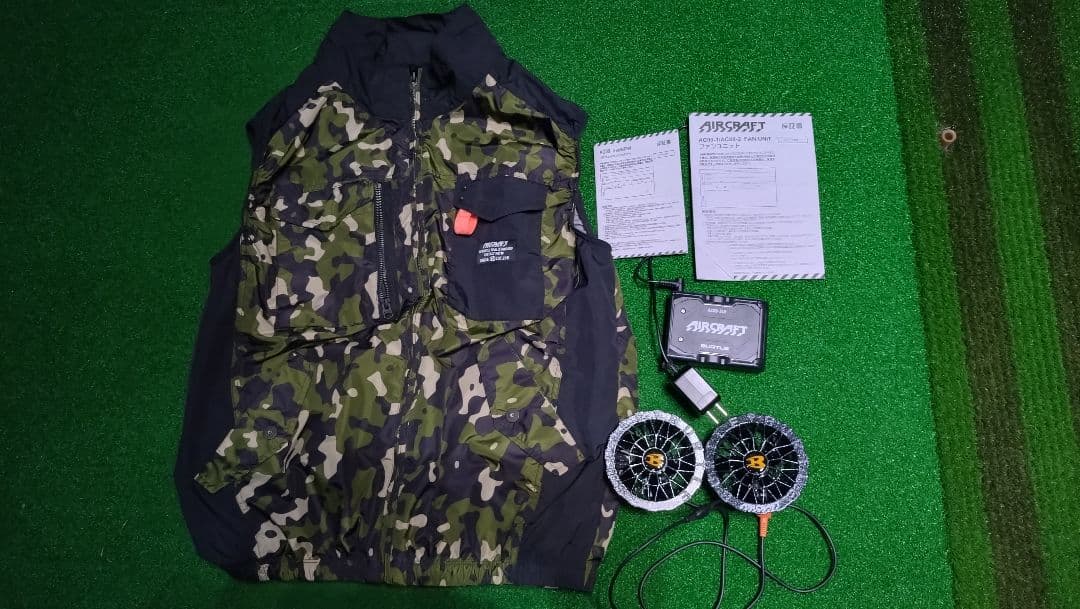 2025年モデル■バートル　エアークラフトセット BURTLE（バートル） 2025年新作 エアークラフト ファン＆バッテリー